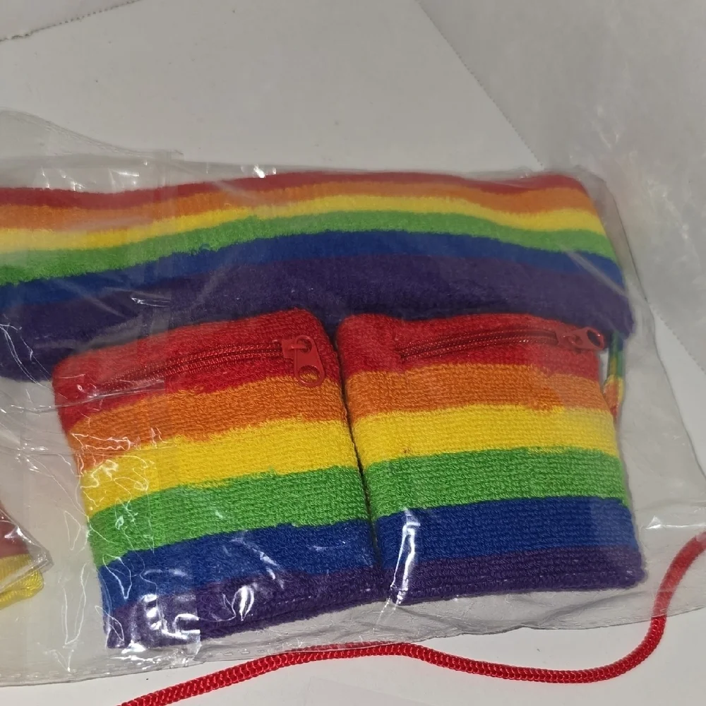 Tipsy Elves 7 Pc Rainbow Pride Party Decoration Set
